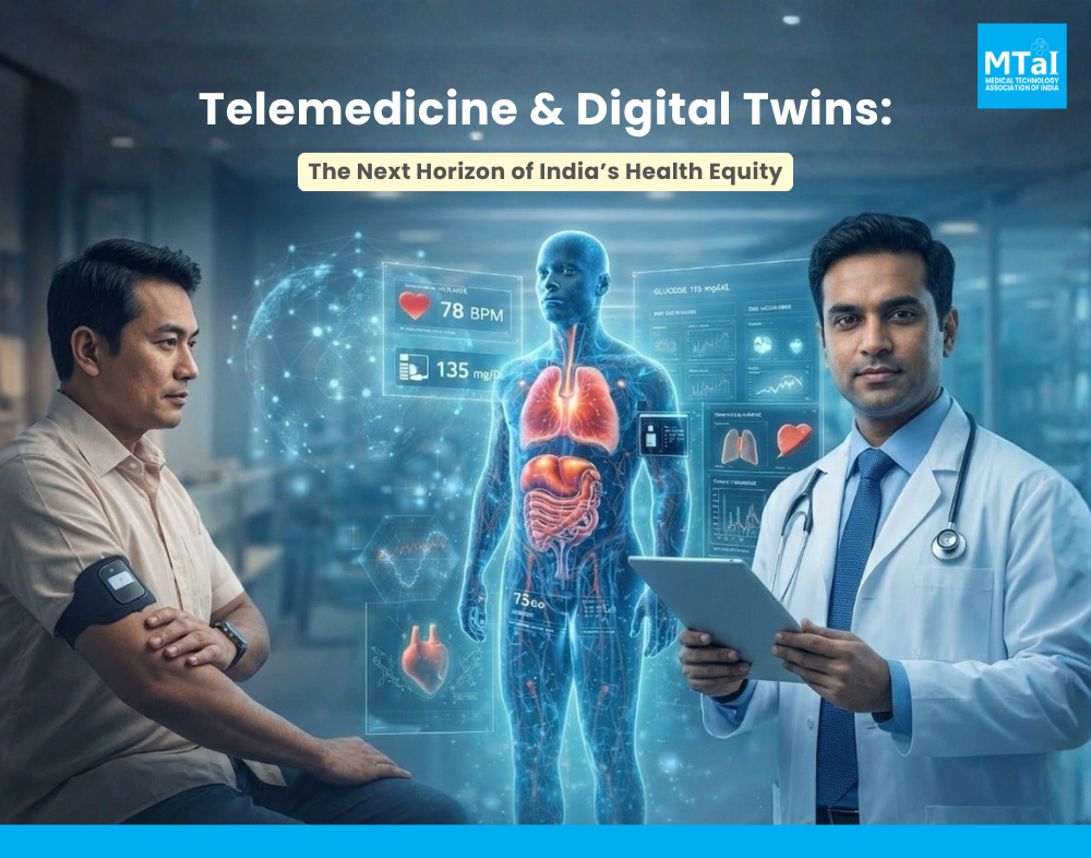 Telemedicine & Digital Twins: Next Horizon of India's Health Equity