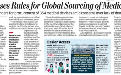 Government eases rules for global sourcing of medical gear